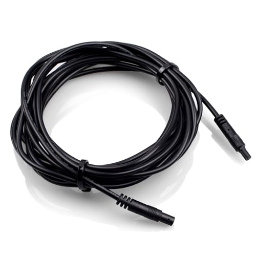 Image of 4Pin Dash Cam Extension Cable 4Pin Backup Camera Extension Cord, Rear View Mirror Camera Extension Wire, Dashcam Rear Camera Extension Cable, Rearview Reverse Camera Extension Cord (16.5FT)