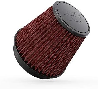K&N Universal Clamp-On Air Intake Filter: High Performance, Premium, Washable, Replacement Air Filter: Flange Diameter: 6 In, Filter Height: 6.5 In, Flange Length: 1 In, Shape: Round Tapered, RF-1042