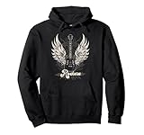 Rockera Mujer, Guitarra de Rock and Roll, Rockera Sudadera con Capucha