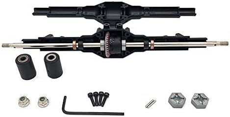 Littleice Wltoys 12428 12423 RC Car Spare Parts Rear Axle Rear Gearbox Accessory Parts