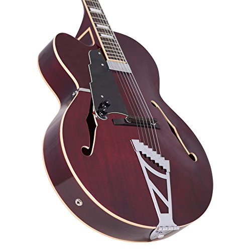 D'angelico Premier Exl-1 Hollow-Body Lefty Electric Guitar W/ Stairstep Tailpiece - Trans Wine #TOP4