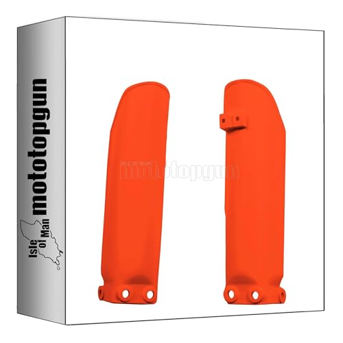 Couvercle de fourche orange Acerbis pour moto KTM SX 65 de 2009 à 2018