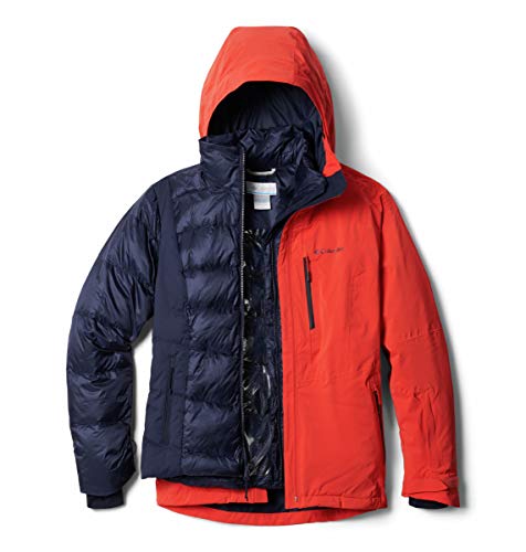 Columbia Women's Wild Card Interchange Jacket, Bold Orange, XX-Large