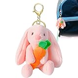 Genérico Llavero De Peluche - Conejito Suave Sosteniendo Zanahoria | Llaveros Conejo | Pequeño Encаnto Kaŵaii De Peluche, Llavero Para Mochila, Bolso, Sofá, Cama, Interior De Coche Genérico Llavero De Peluche - Conejito Suave Sosteniendo Zanahoria | Llaveros Conejo | Pequeño Encаnto Kaŵaii De Peluche, Llavero Para Mochila, Bolso, Sofá, Cama, Interior De Coche