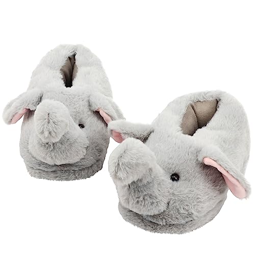 Cute Women Penguin Animal Slippers Fluffy Warm Plush House Shoes Novelty Soft Slippers Cartoon Gifts for Birthday Christmas