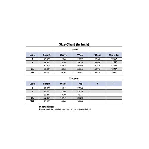 image for ZOEREA 2 pcs Unisex Kids Girls Snowsuit Hooded Puffer Jacket Snow Pant