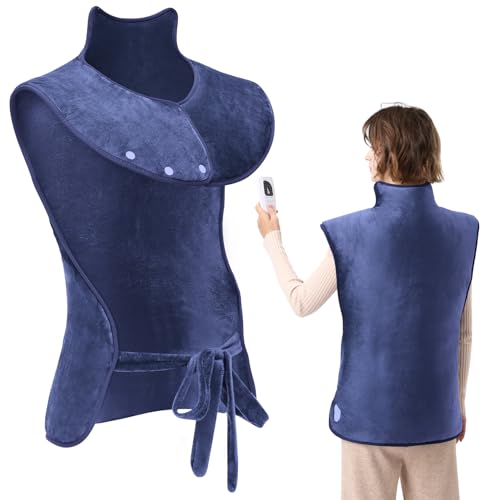 HAUSPROFI Heizkissen für Rücken Schulter Nacken, 60x94cm Wärmekissen,...