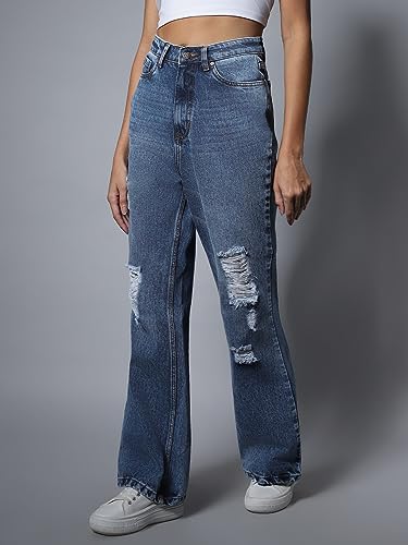 Image of HIGH STAR Women's Stretch Fit Mid Rise Jeans
