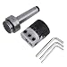Produktbild MT3-M12 Morse Taper Spannzangenfutter Arbor Adapter + 2 Zoll Drehmaschine Bohrkopf