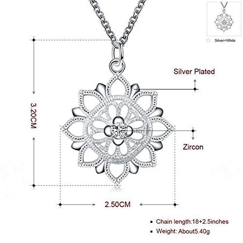 Collier de noce haut de gamme avec pendentif soleil ajouré raffiné