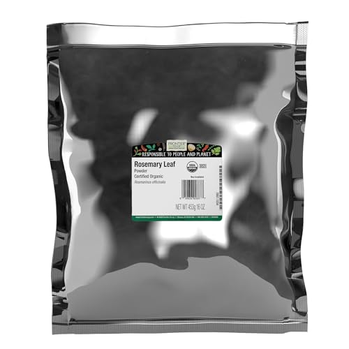 Frontier Co-op Organic Rosemary Leaf Powder, 1lb Bulk Bag - Natural and Dried Leaves - Ideal for Cooking, Baking, Kosher image 4