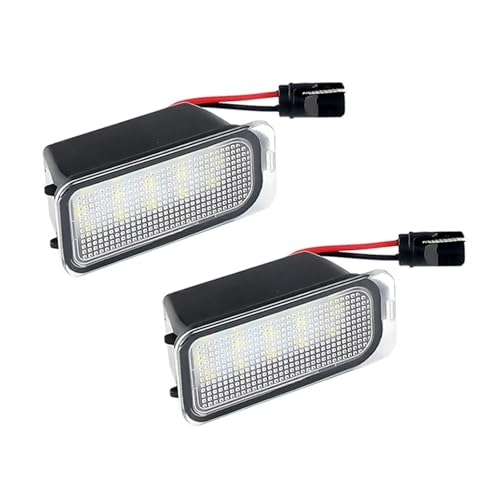 Luz de matrícula para KUGA y Mondeo MK4 MK5 con iluminación LED de 2 piezas