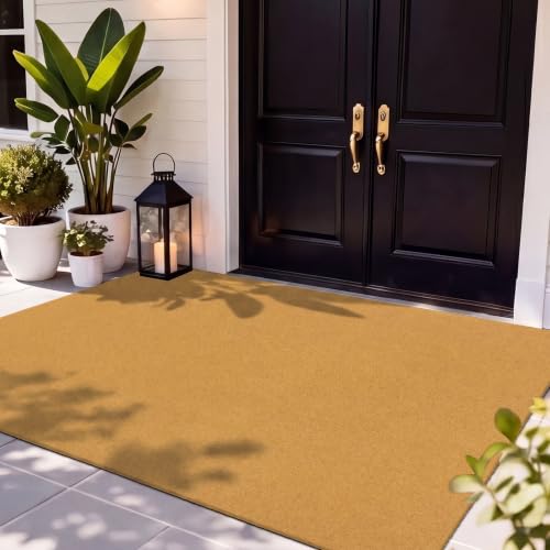 Image of SHACOS 4x6ft Artificial Coir Door Mat Indoor Outdoor