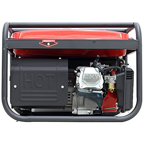 Gerador de Energia a Gasolina 3,6KVA Monofásico Partida Manual 110-220v