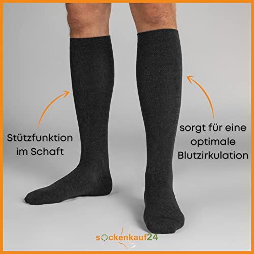 Stützstrümpfe von sockenkauf24 im Set von 1, 2 oder 4 Paar für Reisen