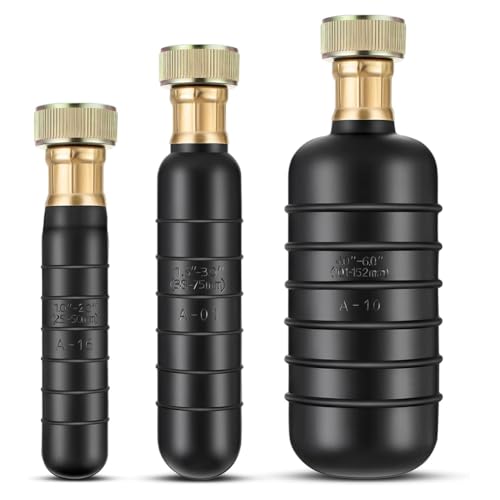 Kopinma Kit de nettoyage de canalisation, 3 pièces, convient pour 1 à 6 tuyaux d'évacuation,...