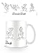 Produktbild Walt Disney Kaffeebecher Donald Duck Sketch weiß