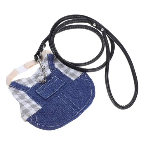 BESPORTBLE Adjustable Bunny Harness with Comfortable Vest for Small Cats and Rabbits Durable Outdoor Outfit with Adjustable Waist Belt for Secure Fit for Outdoor Activities