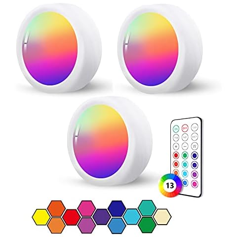 Luces Led Armario a Pilas Sin Cable con Control Remoto Cover