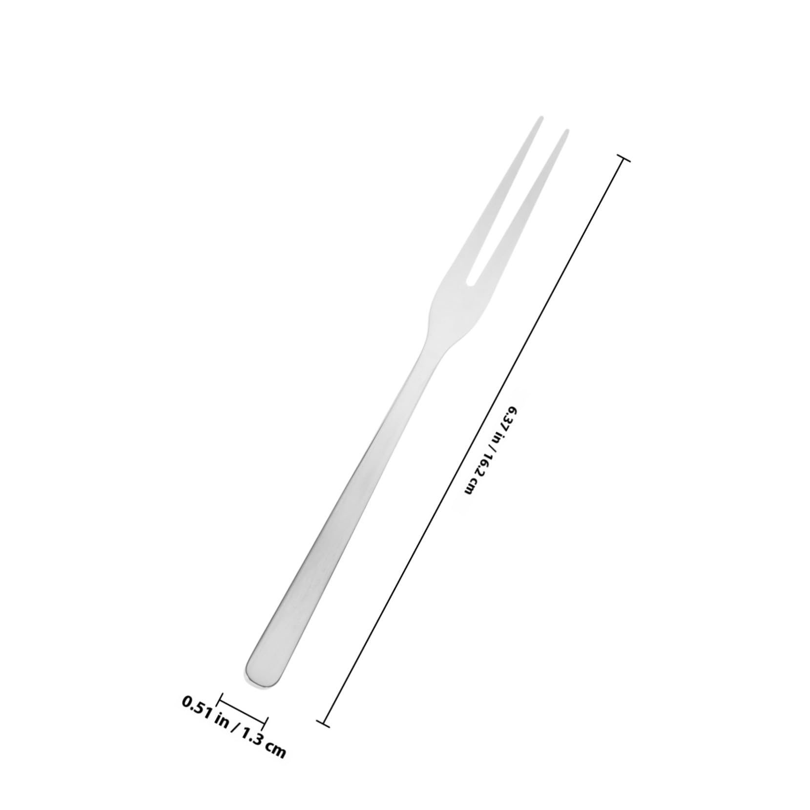 8 pezzi Forchette Dessert in Acciaio Inox da Forchettine Piccole per Frutta Antipasti e Insalate Riutilizzabili e Resistenti per Famiglia e Eventi
