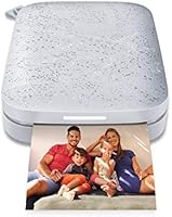 HP Sprocket Portable Photo Printer (2nd Edition) – Instantly Print 2x3 Sticky-Backed Photos from Your Phone – [Luna...