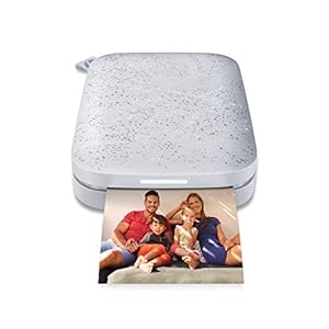 HP HPISPW Sprocket Portable Photo Printer (Luna Pearl) Instantly Prints ZINK 2 x 3 Inch Sticky-Backed Photos from your…