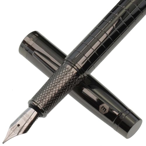 Edgedale Kirkbeck Fountain Pen, Gunmetal Grey