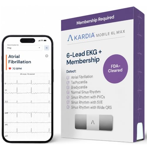 KardiaMobile 6L Max EKG Monitor