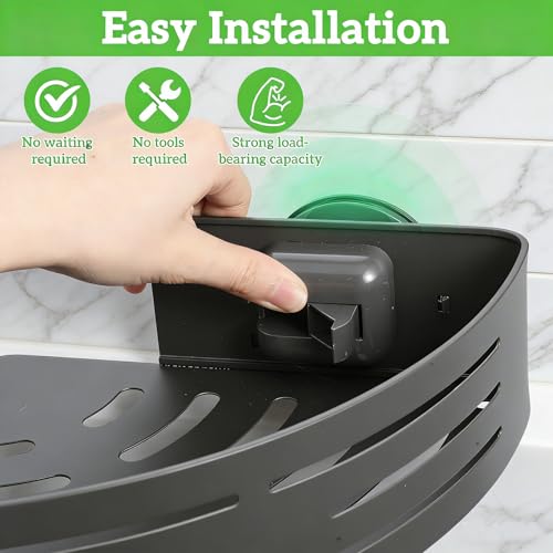 2-Pack-Corner-Shower-Caddy-Suction-Cup-Shower-Shelves-with-Hooks-Rust-Proof-Aluminum-alloy-Suction-Bathroom-Organizers-and-Storage-No-Drilling-Required-Removable-Waterproof-Nathroom-Storage-Rack