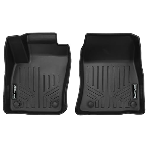 SMARTLINER Custom Fit All Weather Protection Black 1st Row Liners Compatible with 2025-2026 Nissan Kicks (Fits All Models)