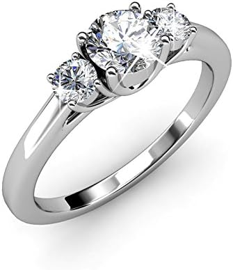 Tri Ring (Crystals From Swarovski 