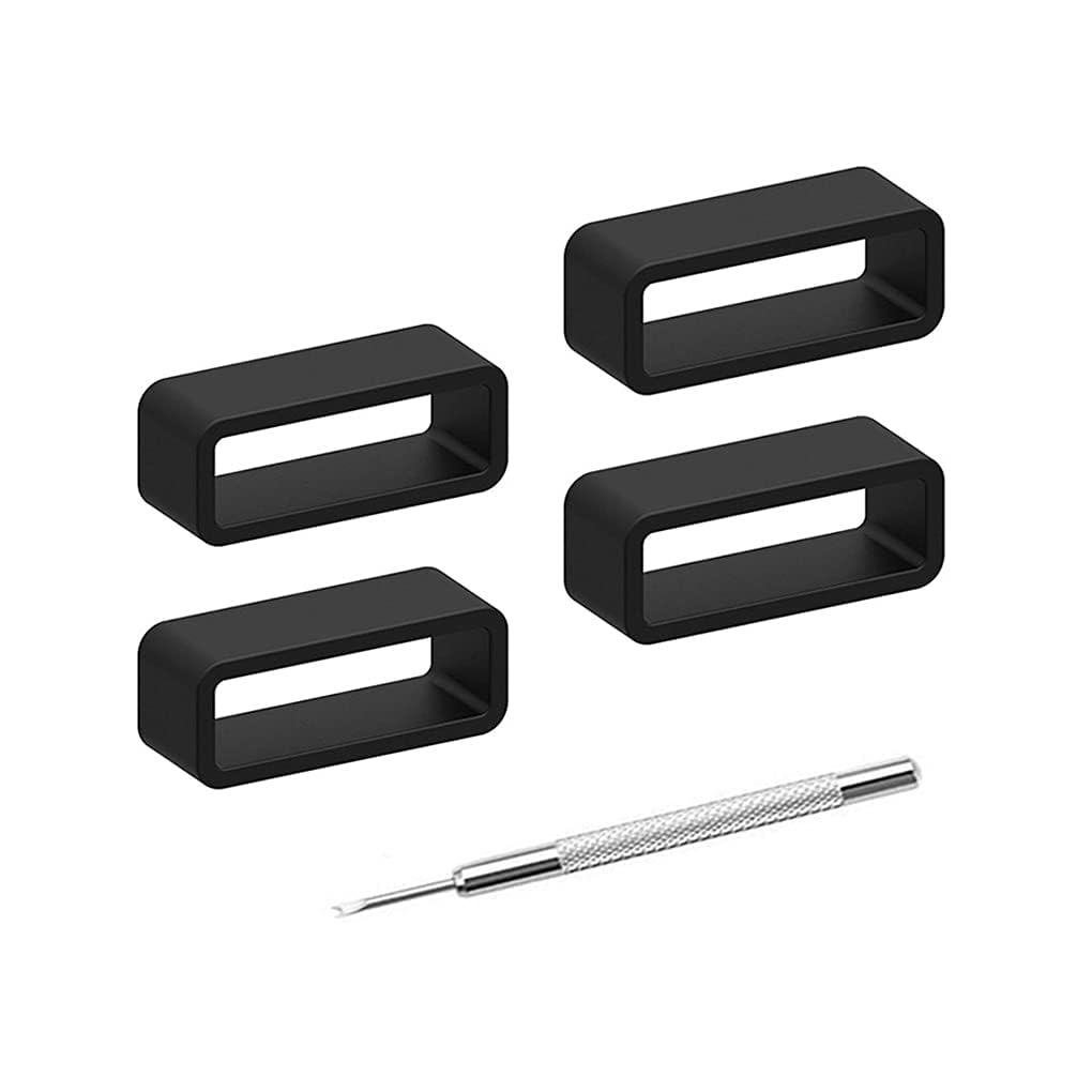Rubber Watch Strap Loop Sillicon Watch Band Keeper Replacement Holder Ring 12mm 14mm 16mm 18mm 19mm 20mm 21mm 22mm 23mm 24mm 25mm 26mm 28mm 30mm