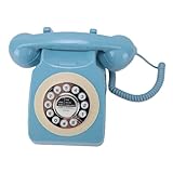 STYLE VINTAGE : Ce téléphone vintage modernisé est doté d'un cadran à touches poussoirs pratique, ce qui le rend facile à utiliser tout en conservant une esthétique rétro et une technologie de pointe.