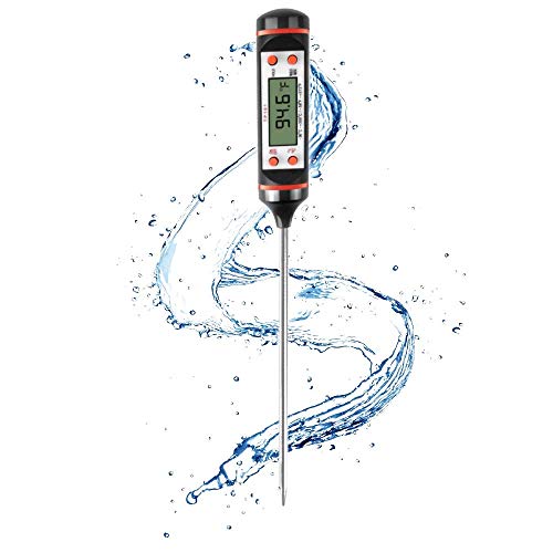 TP101 Kitchen Digital Thermometer ALL in one Instant read Cooking Thermometer for all kitchen needs. Candy Meat BBQ Baby Milk Long Probe Temperature Reading Thermometer.