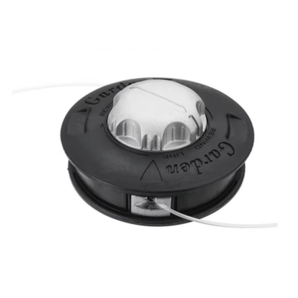 Bobina M10 con Testa bombata in Nylon e Alluminio con 2 Fili per decespugliatori compatibili con i Modelli a Corda universali