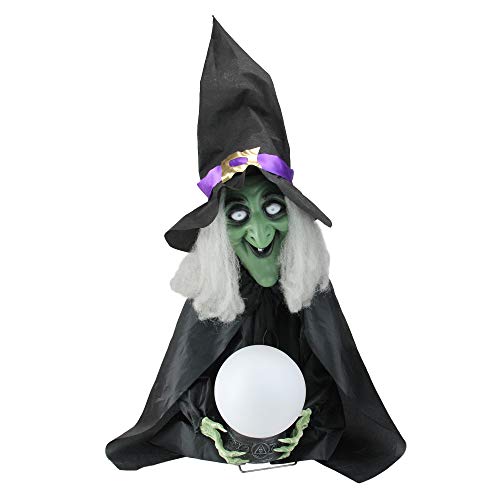 Northlight Lighted Fortune Telling Witch Halloween Decoration - 26