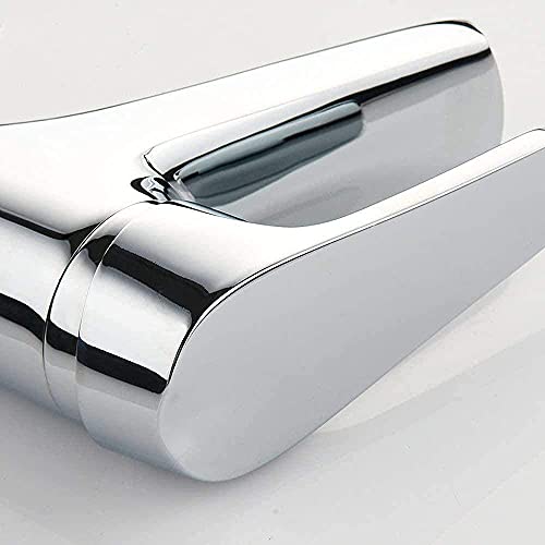 Grifo mezclador de latón QYYZTQY premium con control monomando para lavabos modernos