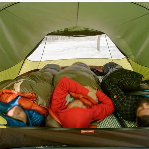 Carpa para 1 persona, 2 estaciones, gris, portátil miniatura 3