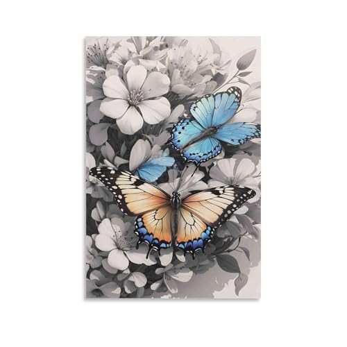 Broderie Diamant Painting fleurs et papillons pour décorer votre salon chaleureux