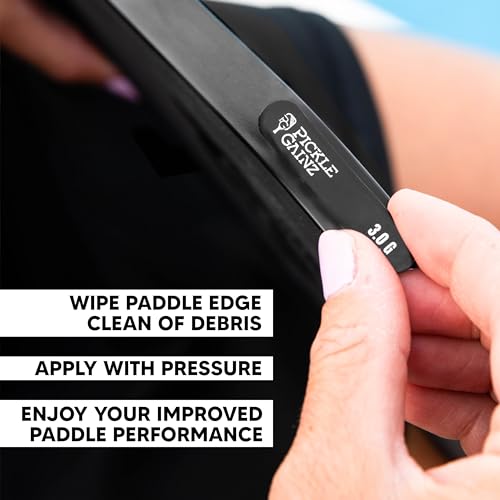 9 Pack 3g Weighted Lead Tape for Pickleball Paddles - Pre Cut Adhesive Pickleball Lead Tape for Paddle to Improve Control, Power, Spin - Pickle Ball Racket Weighted Edge Bars - Black - Image 6