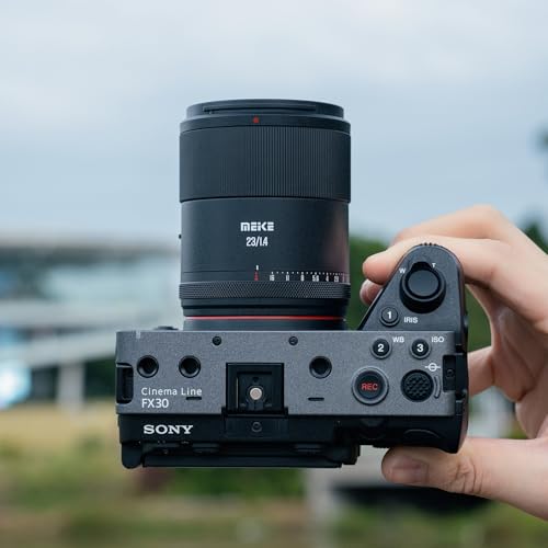 Image of Meike 23mm F1.4 AF Lens for Sony E-Mount APS-C Cameras, Wide Angle | Ultra Wide Angle, low-light capability, fast STM autofocus and sharp image quality for Sony E Mount Cameras ZV-E10 FX30