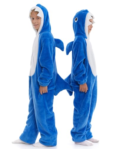 HSCTEK Shark Onesie Costume Kids Baby Pajamas Cosplay Sleepwear Clothes 16