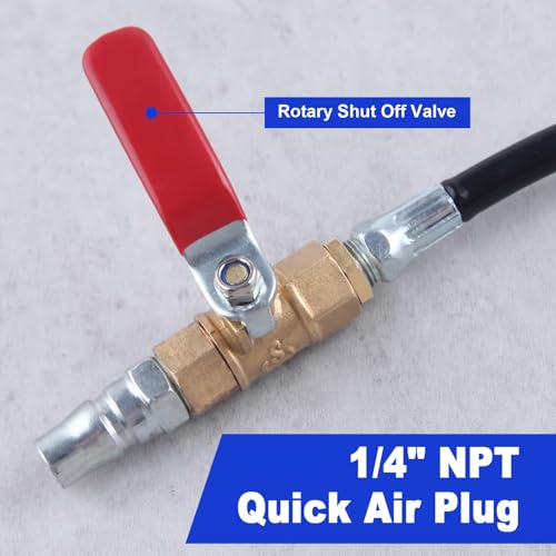 LEONTOOL LS Valve Spring Compressor Tool with Air Valve Holer Pressure Pipe Cylinder Leakage Testing Assistant Tool, Compatible with LS1 LS2 LS3 LS6 4.8 5.3 5.7 6.0 6.2L Engines - Thumbnail 7