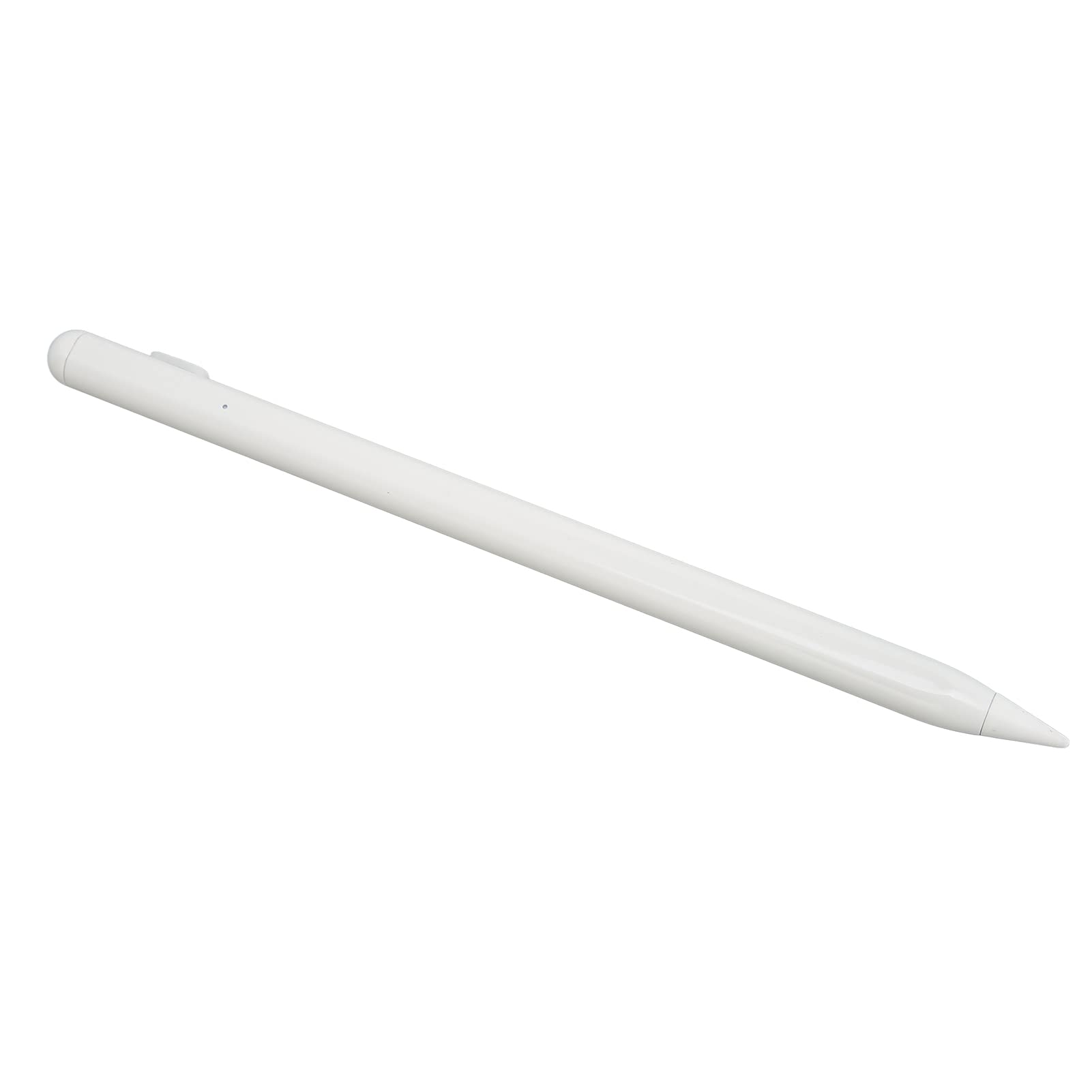 Lápiz Capacitivo para Tableta Lápiz óptico Magnético Recargable Fácil de Usar para Dibujar Grabación Aprendizaje Aleación de Aluminio Blanco para Tabletas