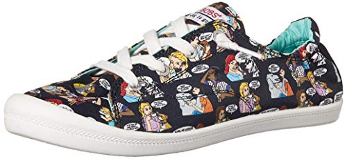 Skechers BOBS Women's Sneaker, Black Multi, 5