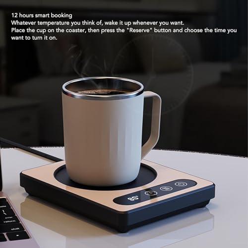 Aquecedor de Xícara de café, Aquecedor de Caneca de café Inteligente Universal, Controle de Toque, T