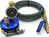 Duramax-BoostLeakTesters (kit de 60 PSI con manguera de extensión y válvula de cierre)