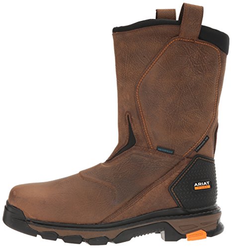 Ariat Work Men's Intrepid Pull-On H2O Composite Toe Work Boot, Rye Brown, 9.5 D US