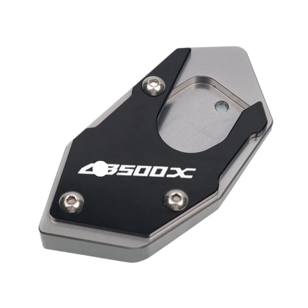 TAZGANTAX Motorcycle Kickstand Extender Pad For Honda CB500X (2019-2022) - Red - View #3