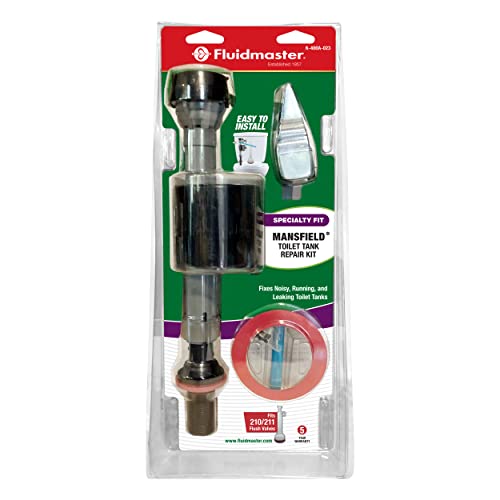 Fluidmaster K-400A-023 Mansfield Toilet Fill Valve and Flush Valve Seal Repair Kit